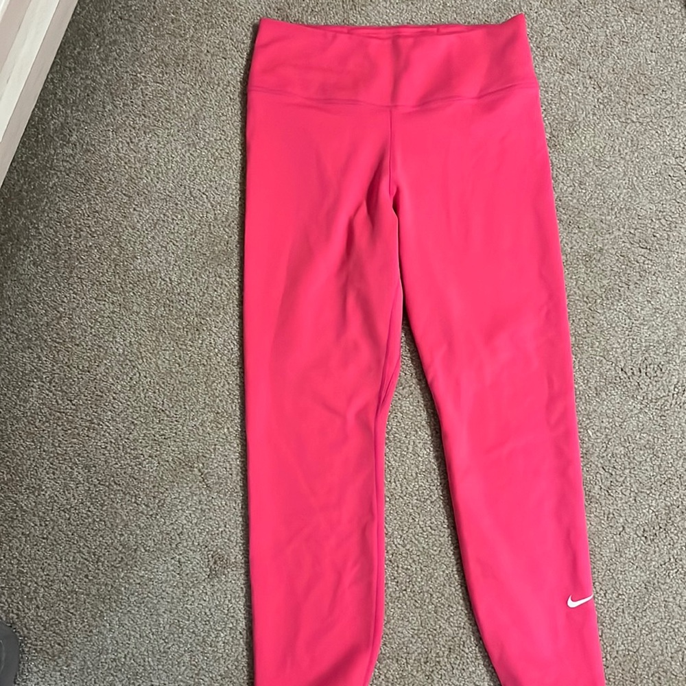 Hot Pink Nike Crop Pants